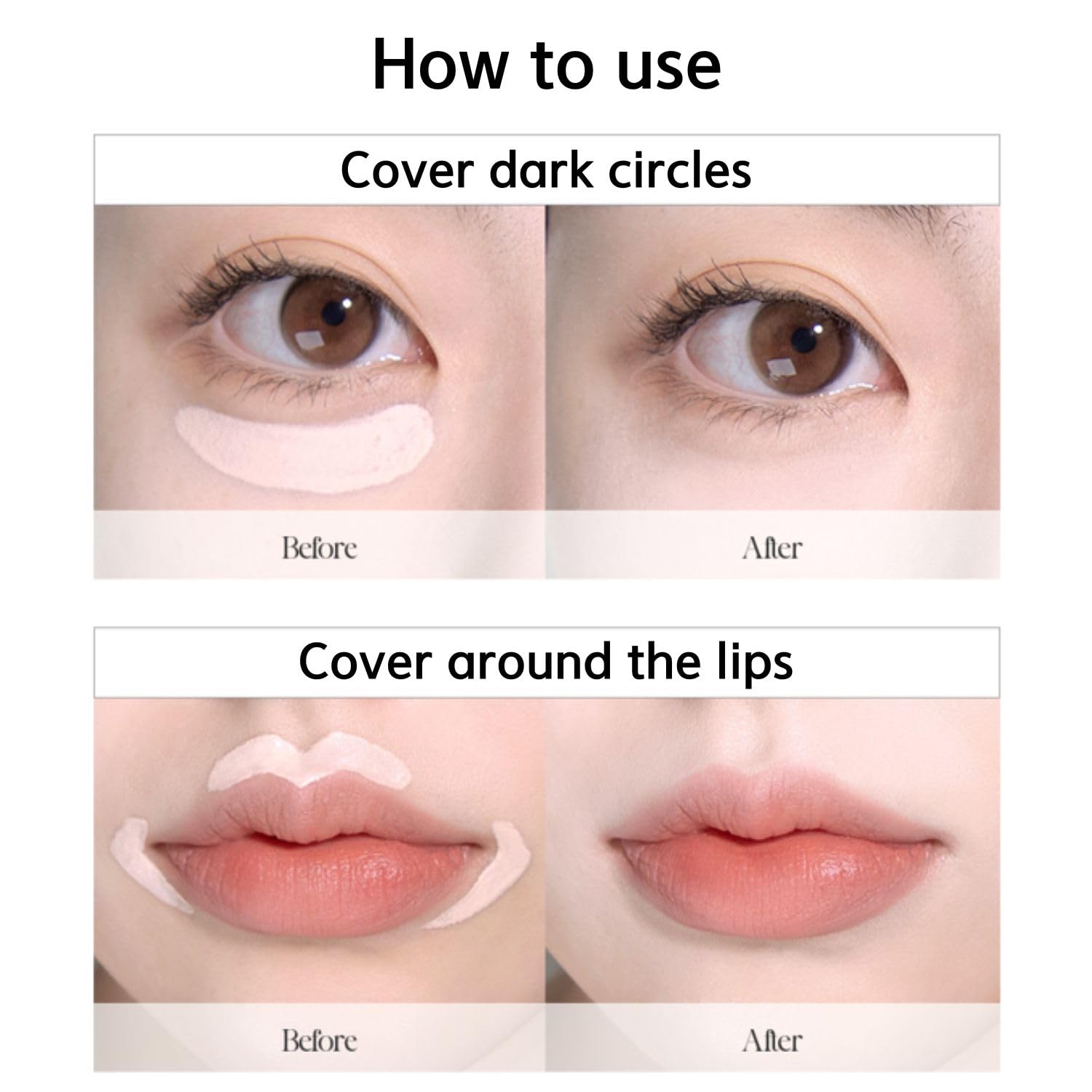 BBIA EAU Stay Concealer – All-Day Natural Coverage, Spatula Applicator, Vegan