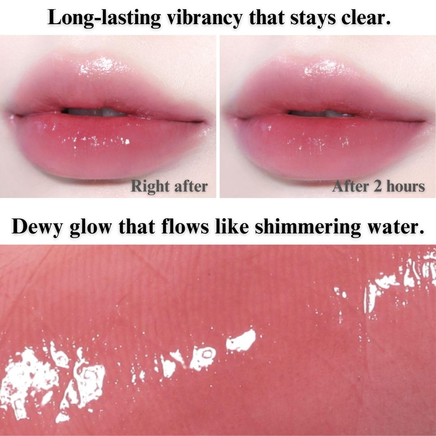 BBIA Glow Tint – Lip Plumping Glossy Stain in 19 CHOCO | Lightweight, Non-Sticky, Long-Lasting Color (Pack of 1)