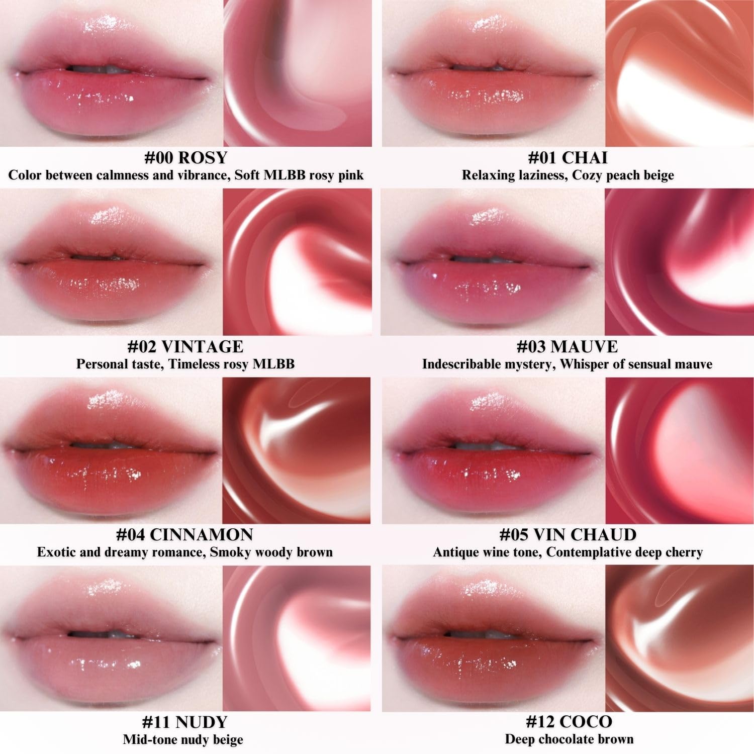 BBIA Glow Tint Lip Plumping Gloss – Vivid, Non-Sticky Lip Stain in 20 Petal | BBIA