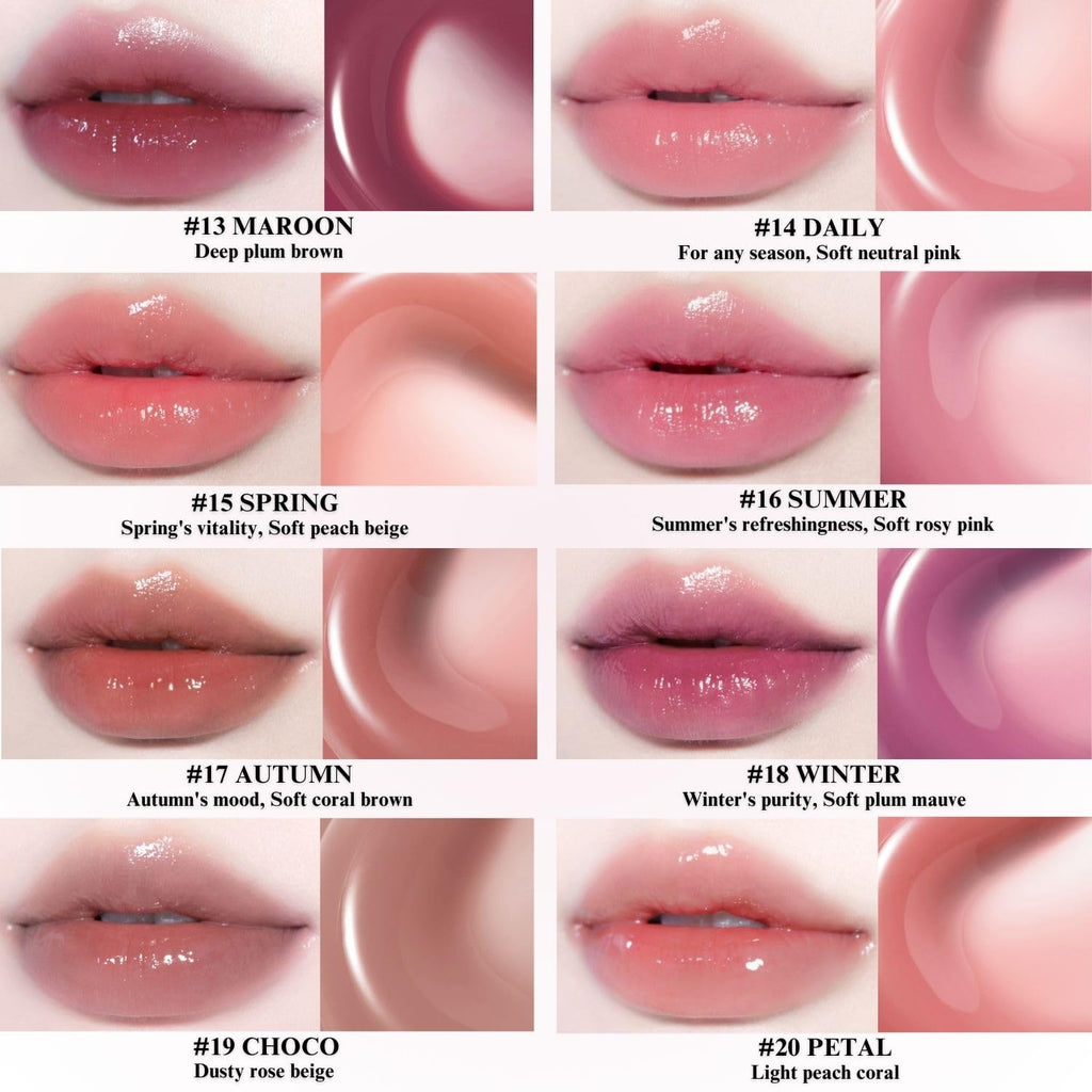 BBIA Glow Tint – Lip Plumping Glossy Stain in 19 CHOCO | Lightweight, Non-Sticky, Long-Lasting Color (Pack of 1)