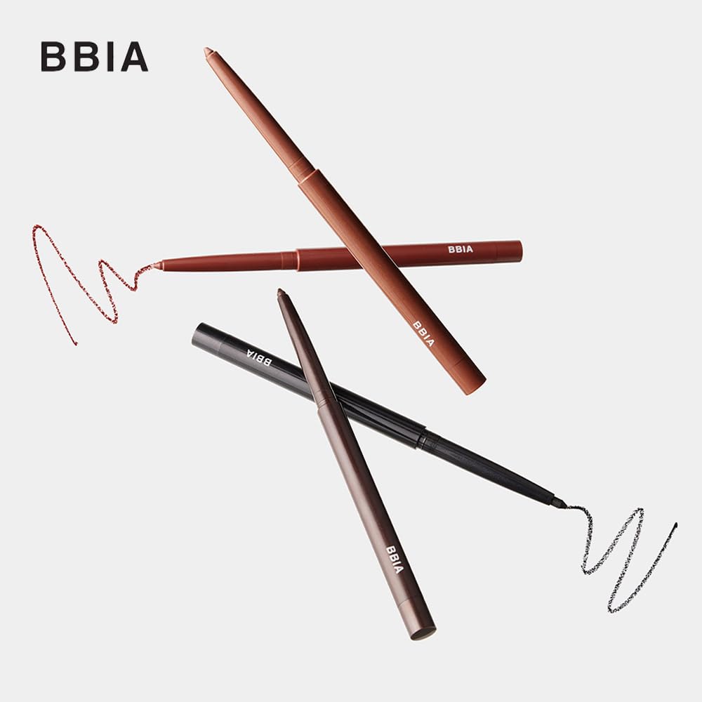 BBIA Last Auto Gel Eyeliner 17 Color – Multi-Use, Longwear & Waterproof Mechanical Eyeliner (14 Almond Beige)