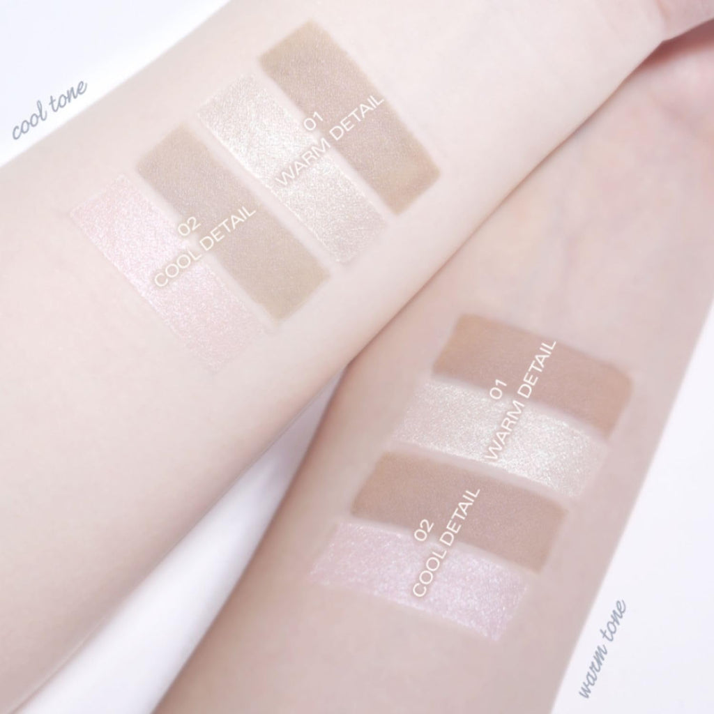 BBIA Last Contour Stick - Dual-Sided Contouring & Highlighting Duo (01 Warm Detail) | Buildable, Long-Lasting Korean Makeup