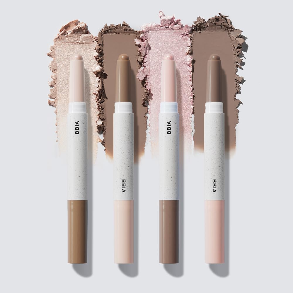 BBIA Last Contour Stick - Dual-Sided Contouring & Highlighting Duo (01 Warm Detail) | Buildable, Long-Lasting Korean Makeup
