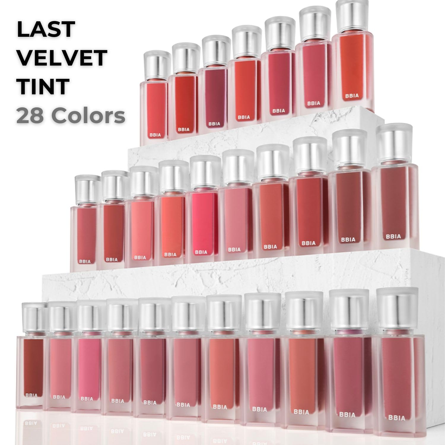 BBIA Last Velvet Tint NEW | Soft Creamy Matte Lip Stain, Velvet Blur & Velvety Texture, Long-Lasting, Vegan Korean Lip Makeup (V21 REAL NOTE)