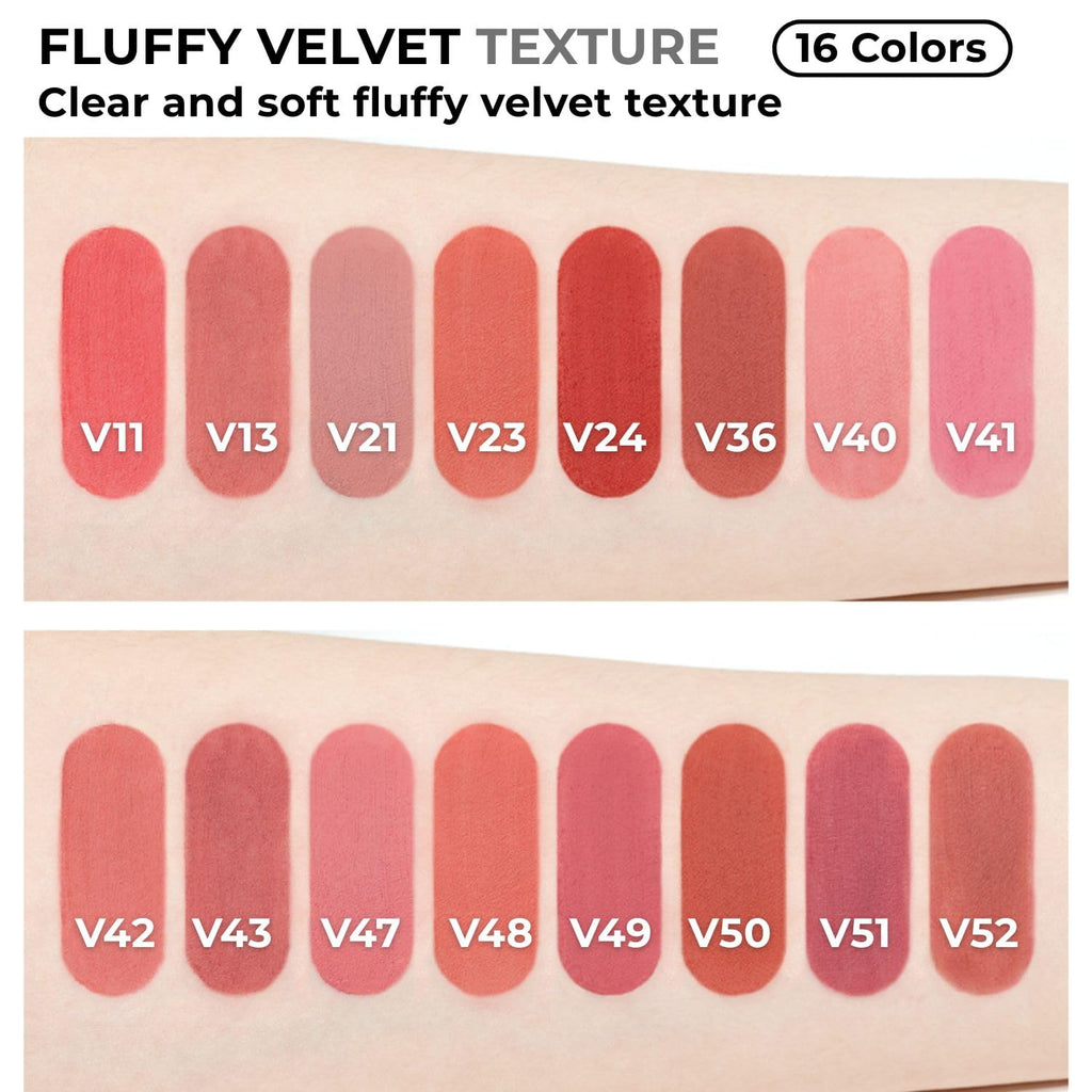 BBIA Last Velvet Tint NEW | Soft Creamy Matte Lip Stain, Velvet Blur & Velvety Texture, Long-Lasting, Vegan Korean Lip Makeup (V21 REAL NOTE)