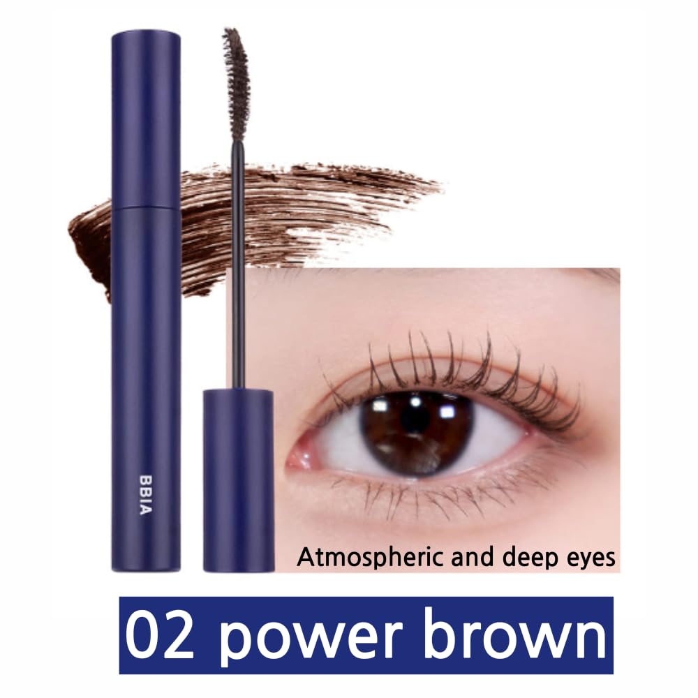 BBIA Never Die Mascara 2 Color – Power Brown | Waterproof, Curling & Lengthening