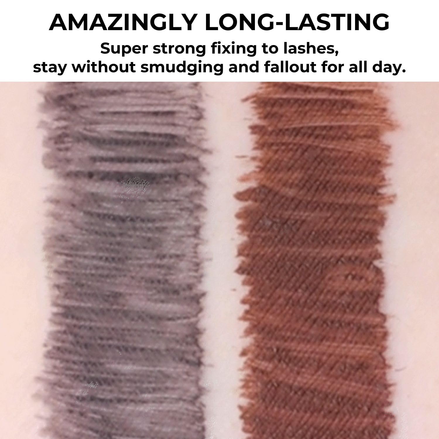BBIA Never Die Mascara Extreme – Delicate Curl, Ultra Long-Lasting Fix, Natural Volume (01 SUPER BLACK)
