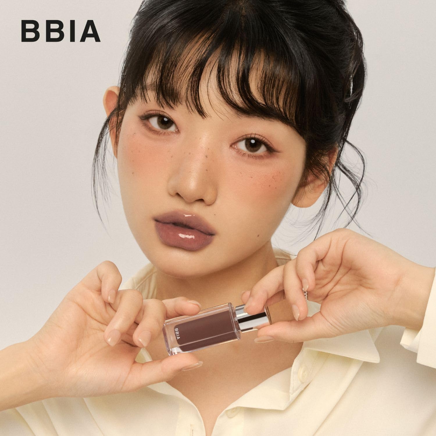 BBIA Over Glaze Lip Gloss – Plumping, Glassy Shine Lip Tint | Vegan Korean Beauty (02 FIG SYRUP)