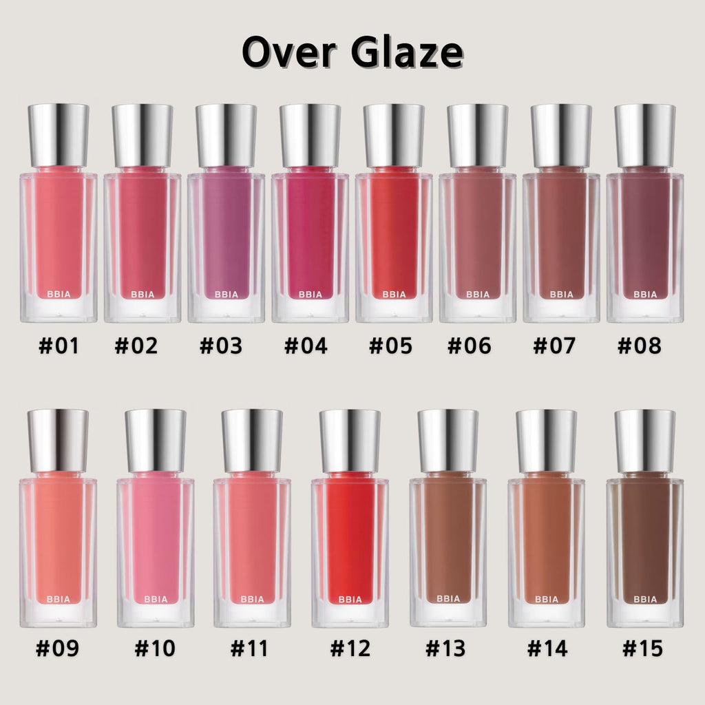 BBIA Over Glaze Lip Gloss – Plumping, Glassy Shine, 06 Peanut Syrup | Vegan Korean Beauty