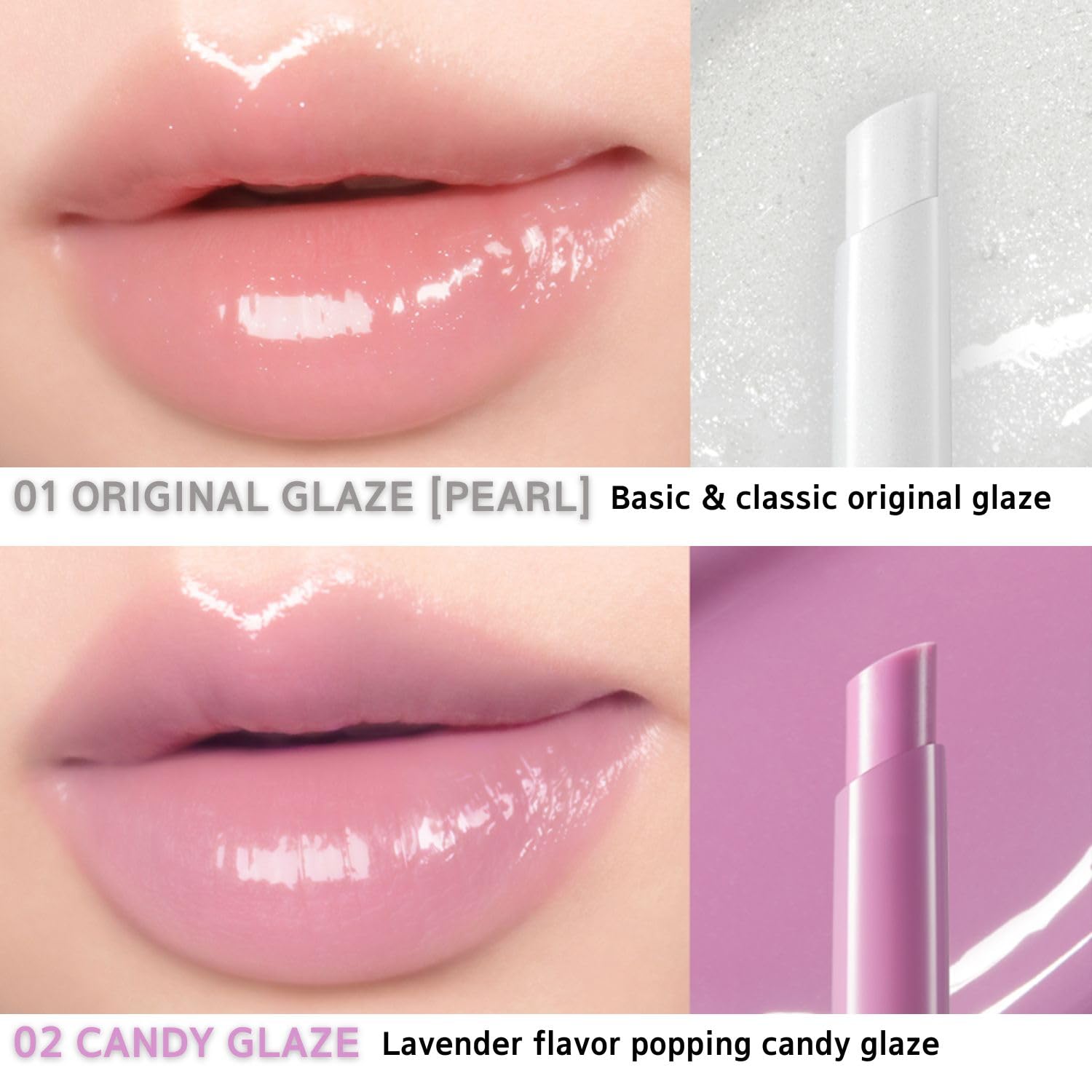 BBIA Over Glaze Stick – Lip Plumping Gloss Melt Balm (01 Original Glaze)