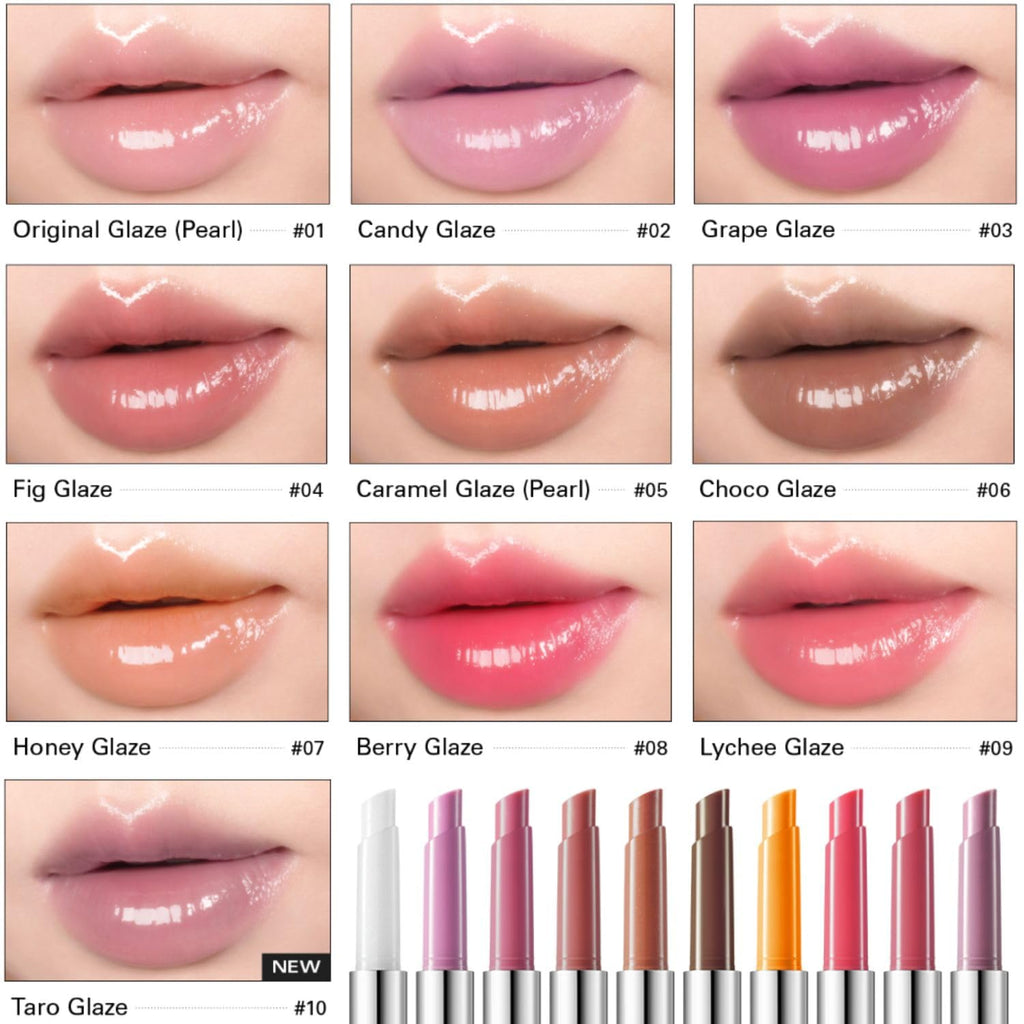 BBIA Over Glaze Stick - Lip Plumping Gloss Melting Balm | Intensive Volume Up, High Shine & Moisturizing (Lychee Glaze 09)