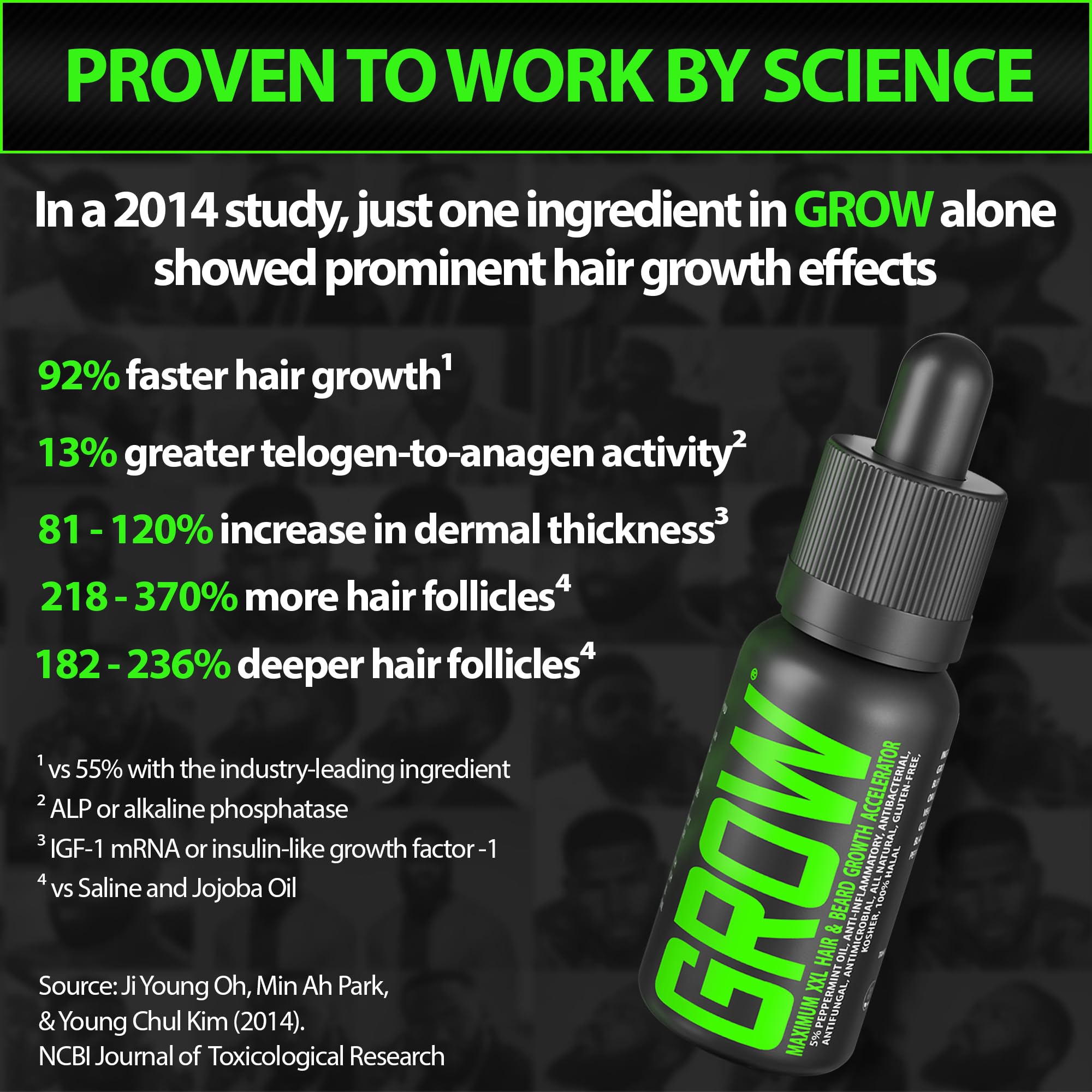 Beard Growth Kit for Thicker Fuller Beard - GROW Serum, Biotin Balm, Gummies, 11-in-1 Wash | BBS BEST BEARD STUFF
