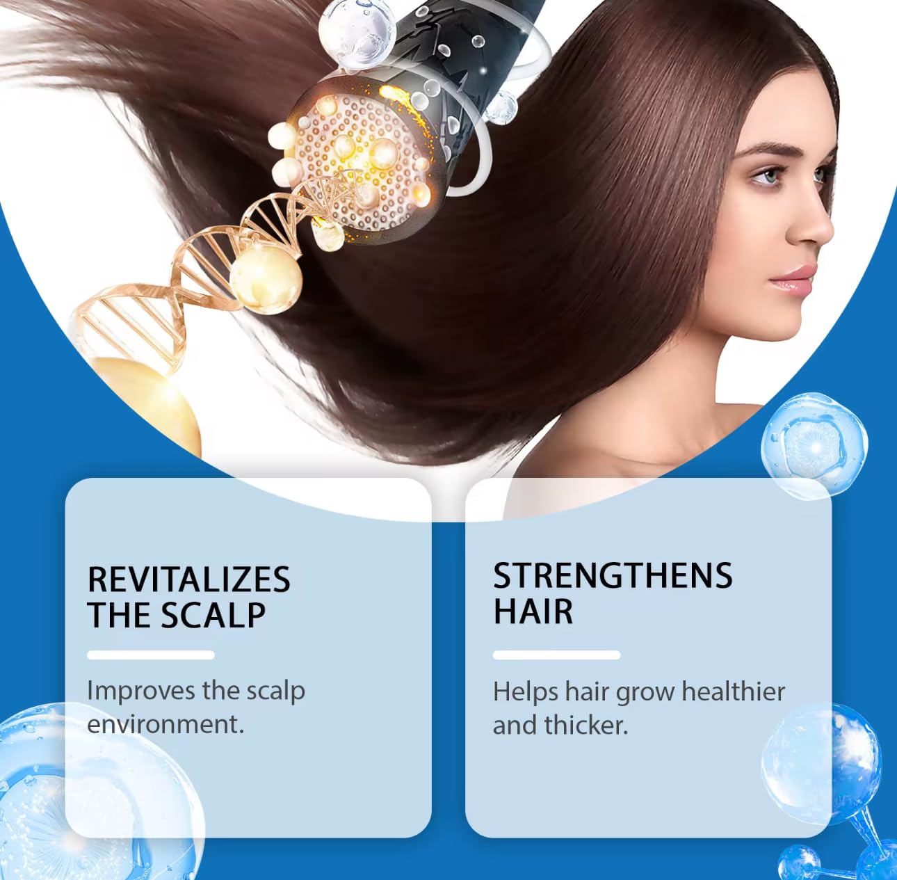 Be BodyWise Rosemary Hair Serum Roll-On 3% Rosemary for Thicker, Stronger Hair & Beard | 25ml | All Hair Types | TikTok Viral