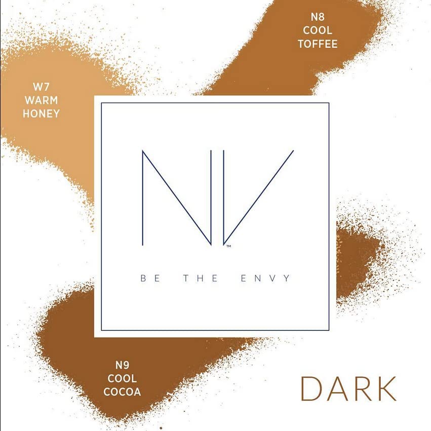 BE THE ENVY NV BB Perfecting Mist Foundation – Buildable Airbrush Coverage (Cool Toffee)
