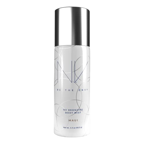 BE THE ENVY NV Bronzing Body Mist Maui – Buildable Coverage & Airbrush Finish | 2-Can Set