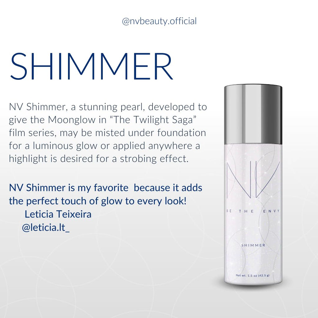 BE THE ENVY NV Perfecting Mist Shimmer – Hypoallergenic, Lightweight Buildable Coverage in 9 Shades