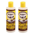 Beachcomber Budd's Pure Coconut Oil 8 oz Scented - 2-Pack | Deep Moisture for Skin & Hair