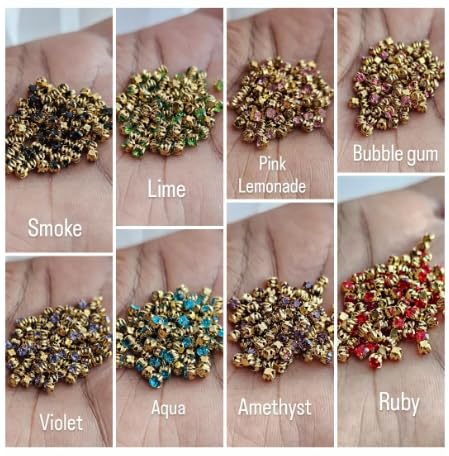 Bead It Wear It Love It 3mm Rhinestone Dreadlock Sprinkles Kit – Violet