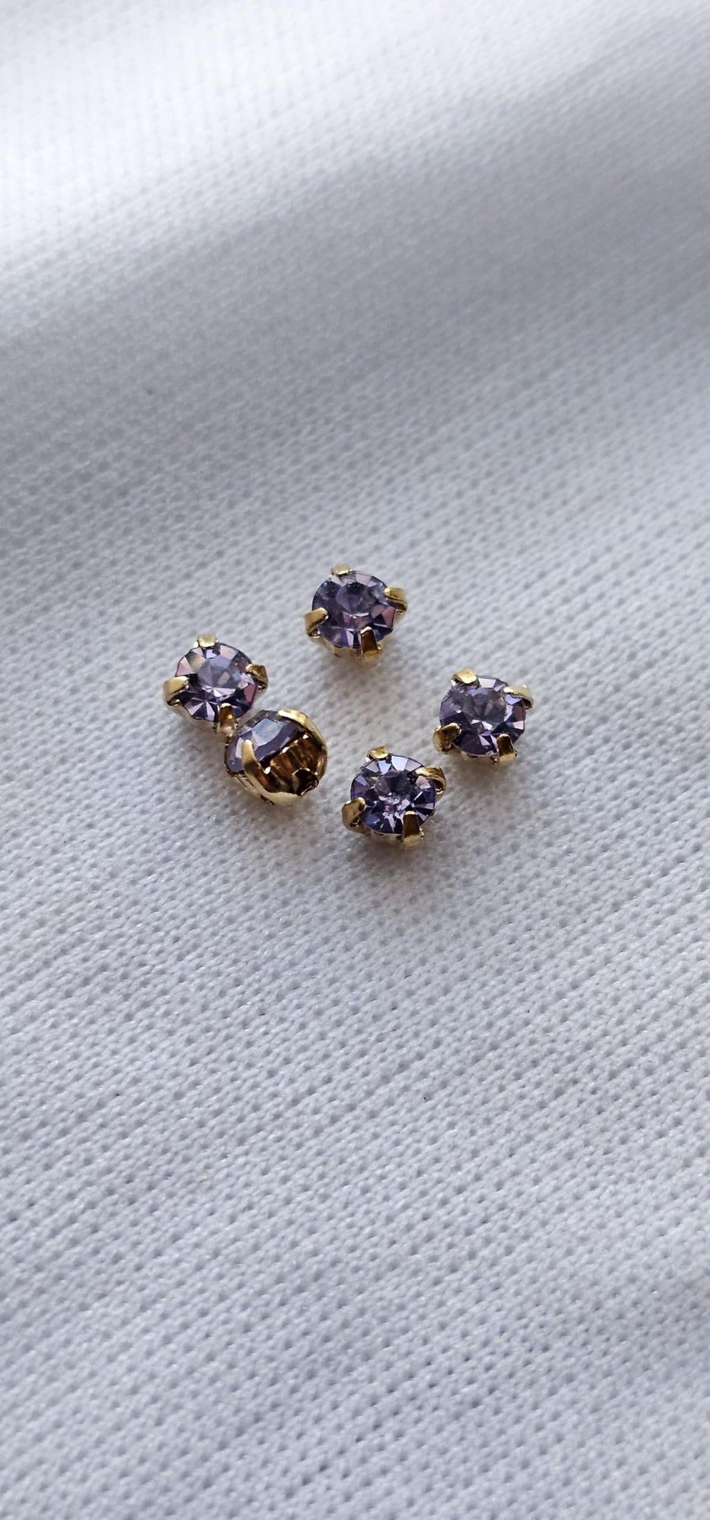 Bead It Wear It Love It 3mm Rhinestone Dreadlock Sprinkles Kit – Violet