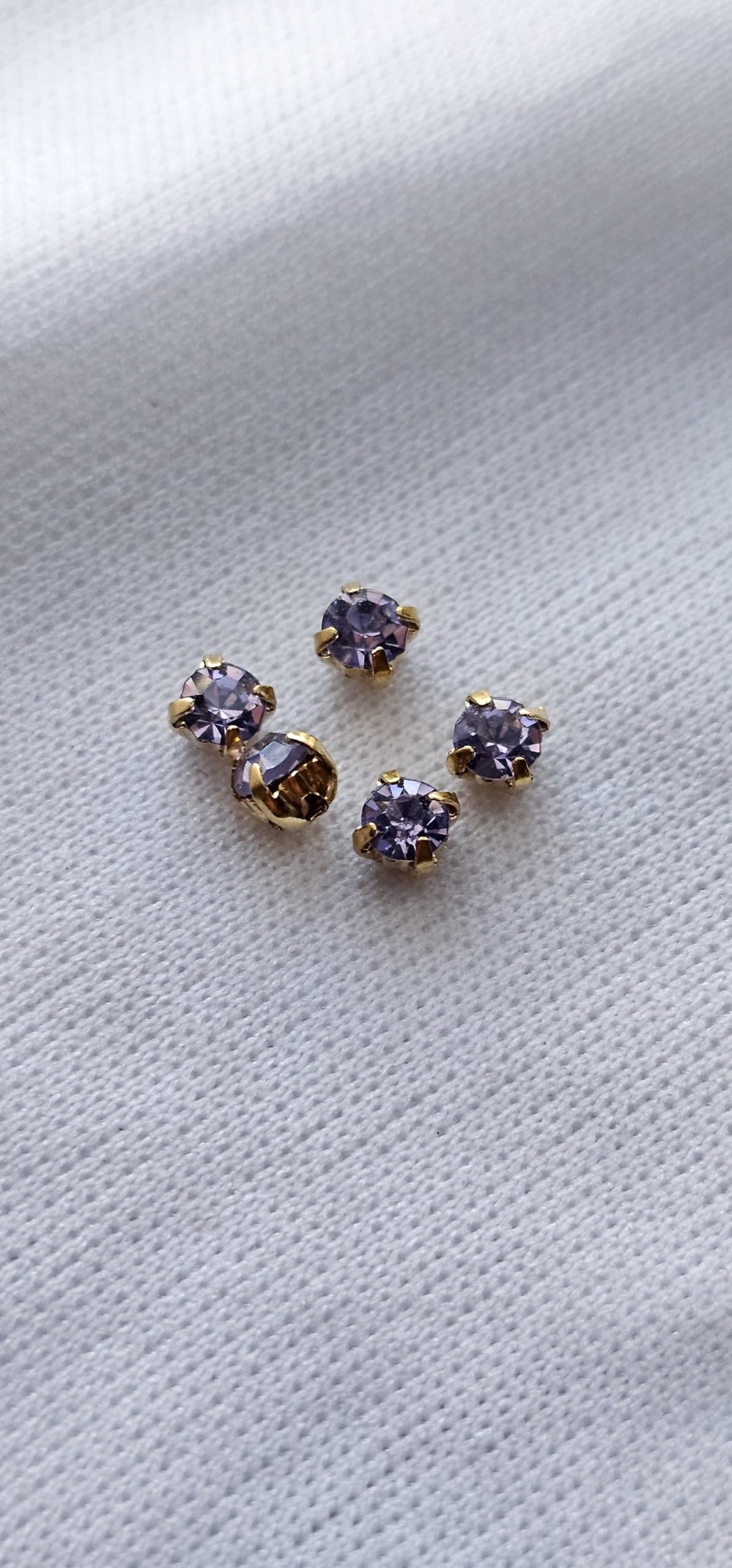Bead It Wear It Love It 3mm Rhinestone Dreadlock Sprinkles Kit – Violet