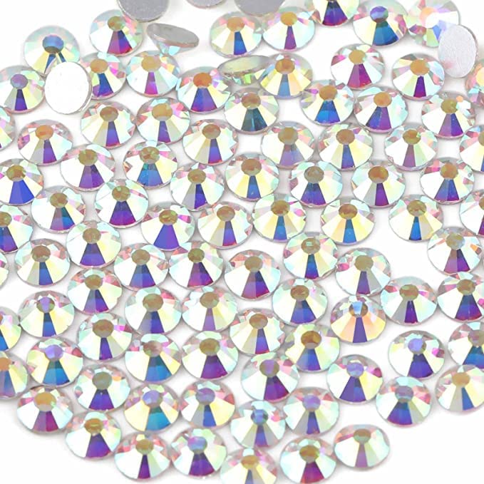 Beadsland 2880 Crystal AB Rhinestones – SS20 4.6–4.8mm for Nail Art