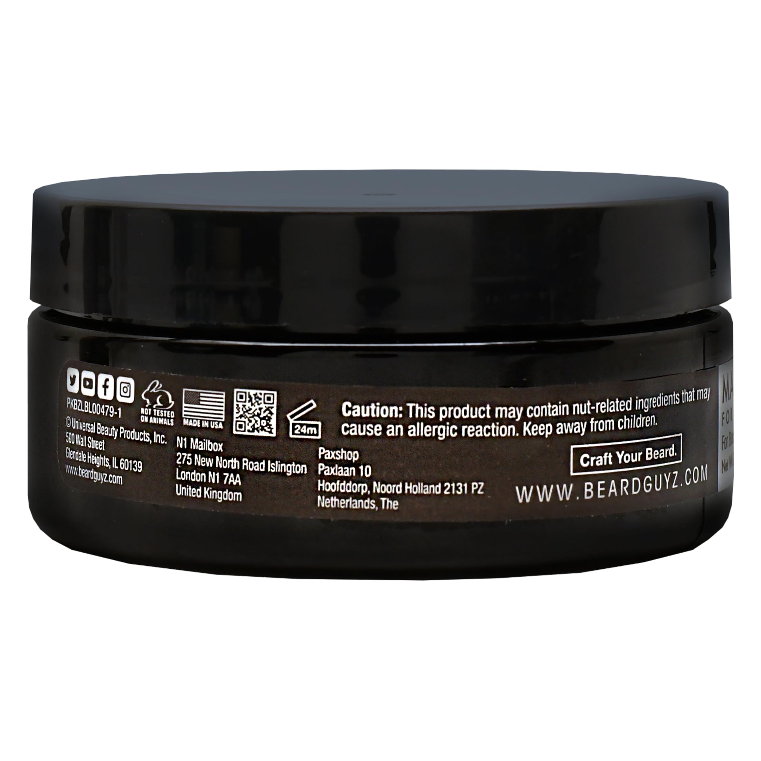 Beard Guyz Matte Styling Clay (Pack of 2) | Natural Matte Hold for Beards