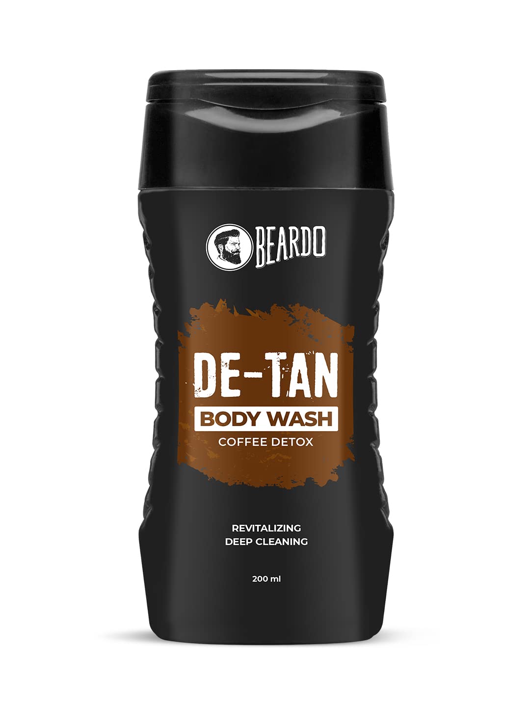 BEARDO LiveMoor De-Tan Body Wash for Men – 200ml | Coffee & Aloe, Deep Cleanse & Tan Removal