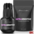 Beau Lashes Sensitive Eyelash Extension Glue — Low Humidity, Fast Drying, 6 Weeks Retention for Professionals