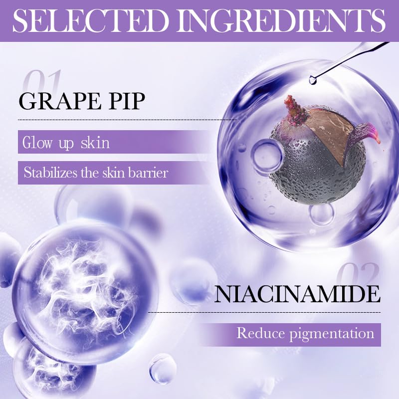 BeauBase Grapeseed Skincare Collection – Hydrating Gift Set for All Skin Types