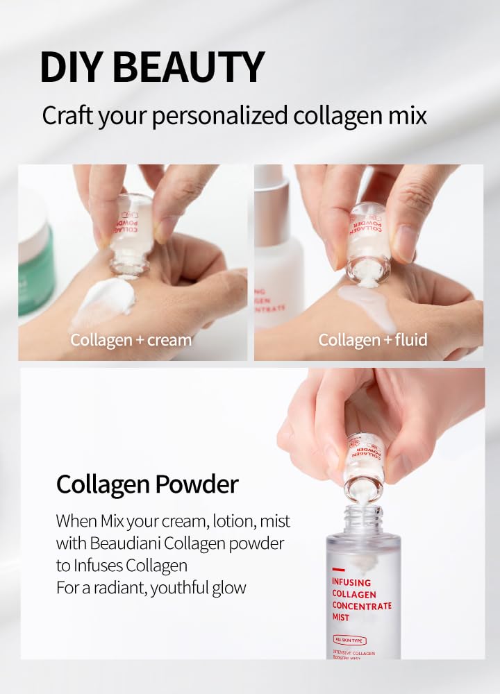 Beaudiani Infusing Collagen Powder 1.5g – Skin Care, Anti-Wrinkle, All Skin Types