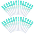 Beautidots 50Pcs 18G Catheter Piercing Needles – Disposable Stainless Steel Hollow-Body for Ear, Nose, Lip, Tongue & More