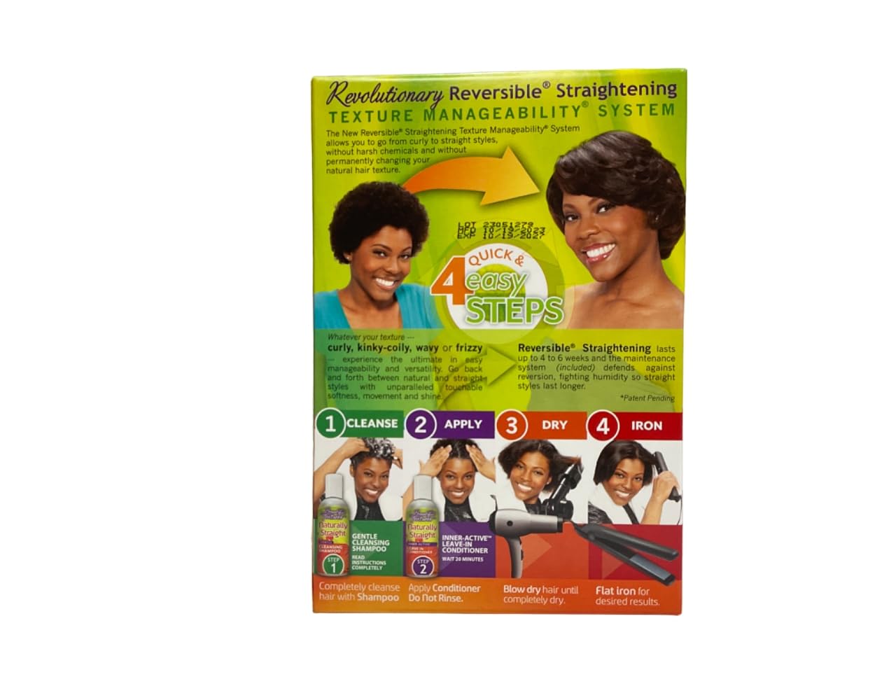 Beautiful Textures Naturally Straight Texturizer Kit – 2‑Set, 25.6 Oz