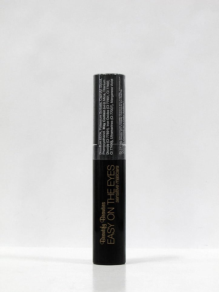 BeautifyBeauties EASY ON THE EYES Hypoallergenic Mascara – Navy, Fragrance-Free, 0.35 oz
