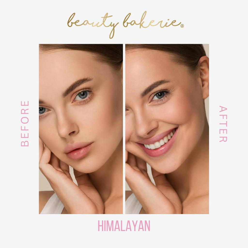 Beauty Bakerie Flour Setting Powder – Loose Translucent Powder for Oily Skin, Matte Finish, 0.5oz Himalayan Pink