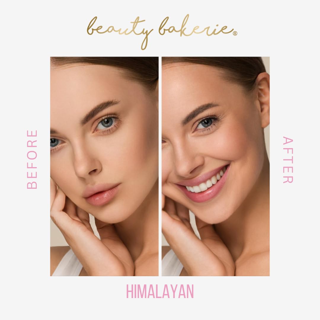 Beauty Bakerie Flour Setting Powder – Loose Translucent Powder for Oily Skin, Matte Finish, 0.5oz Himalayan Pink