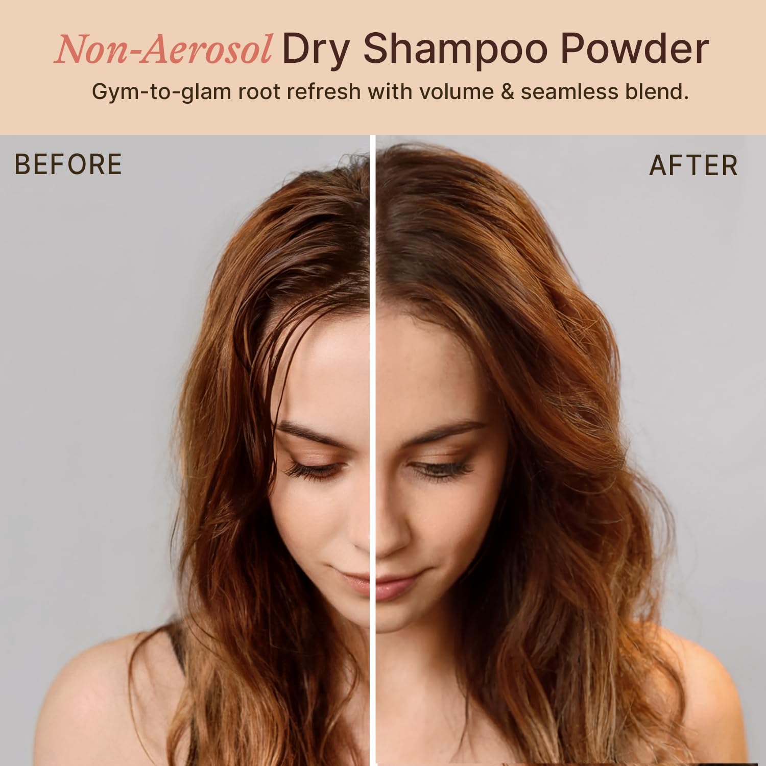 Beauty by Earth Non Aerosol Dry Shampoo Powder – Volumizing, Biotin, Made in USA