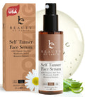 Beauty by Earth Face Tanner Serum – USA Made, Natural & Organic, Hyaluronic Acid, Streak-Free Self Tanner for Face