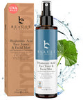 Beauty by Earth Hyaluronic Acid Toner for Face – USA Made, Fragrance-Free Hydration with Niacinamide