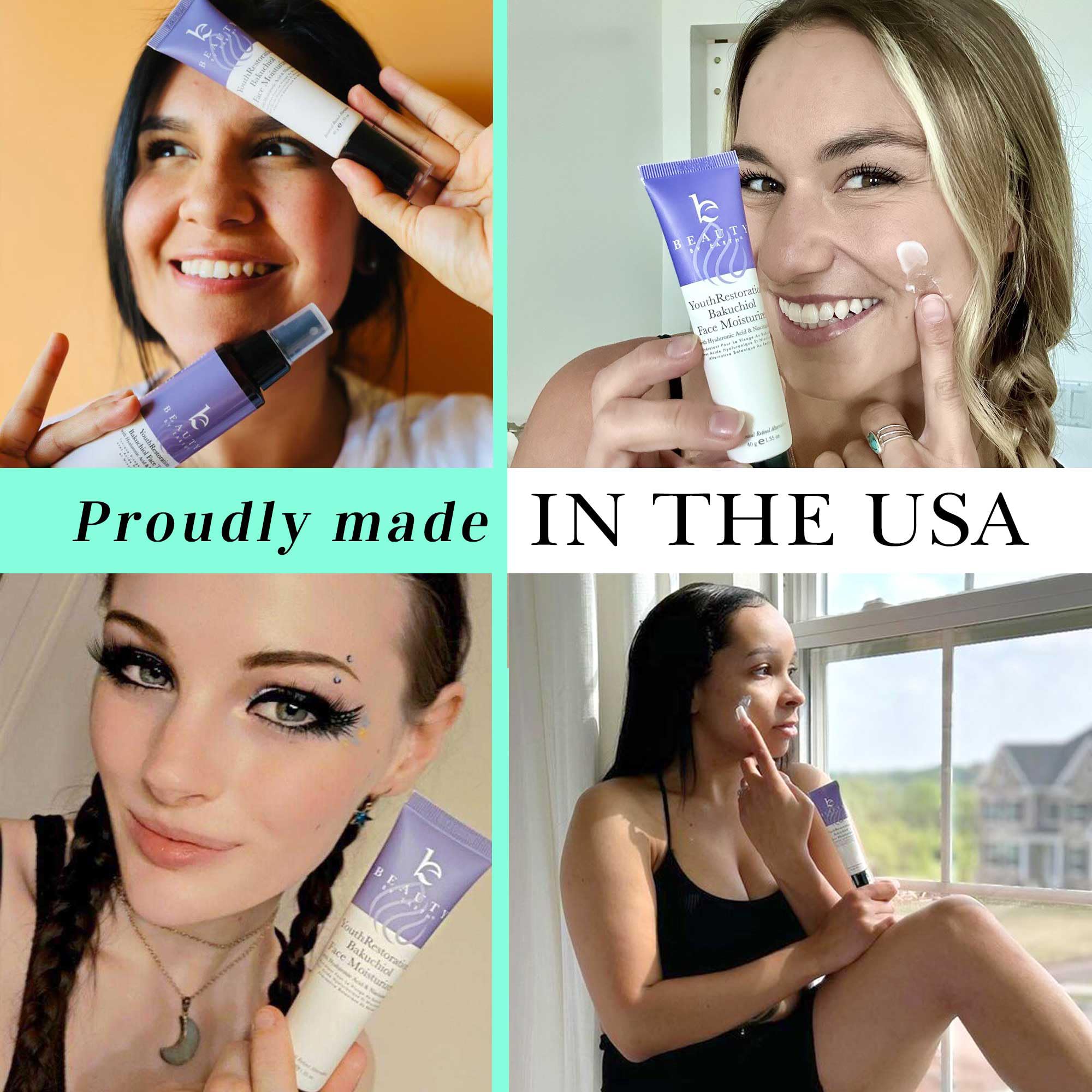 Beauty by Earth Anti Aging Face Moisturizer with Bakuchiol – USA Made