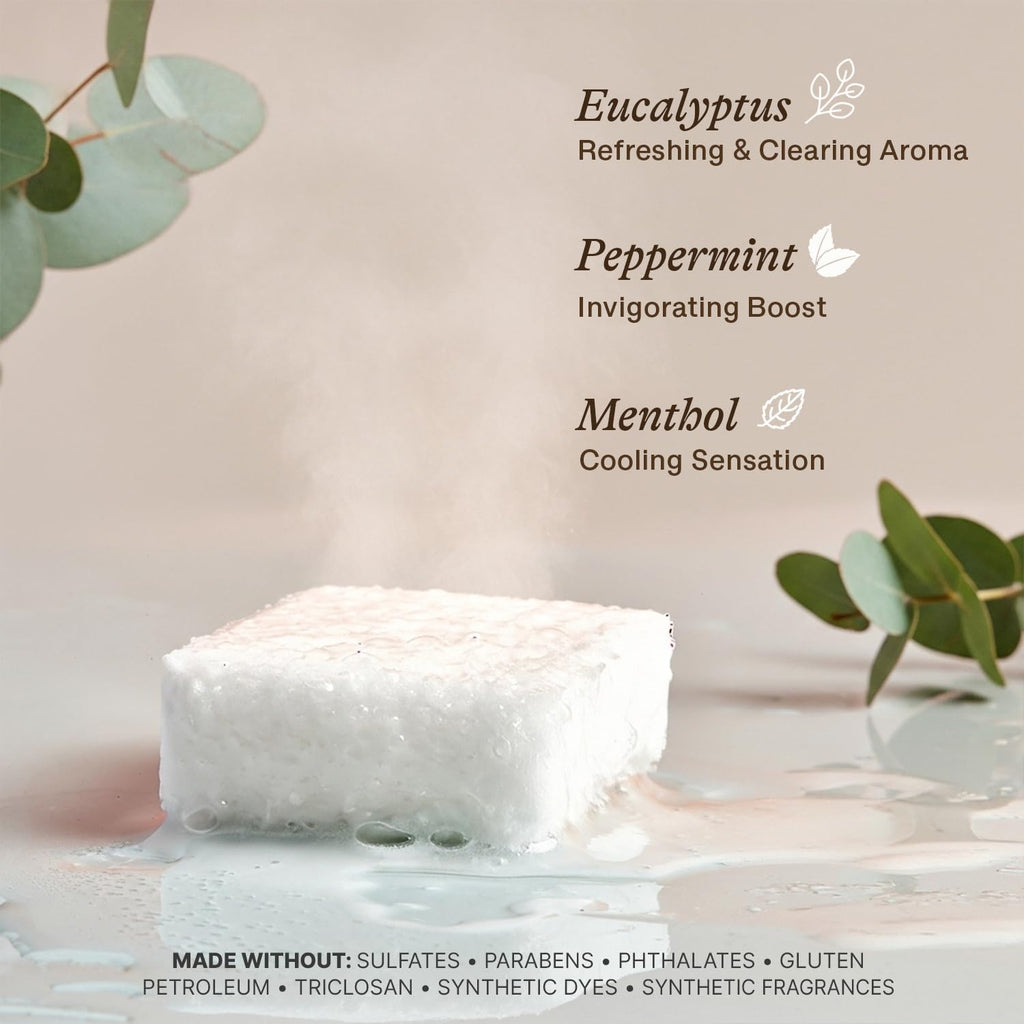 Beauty by Earth Shower Steamers Aromatherapy – USA Made, Eucalyptus & Menthol, Large Shower Bombs