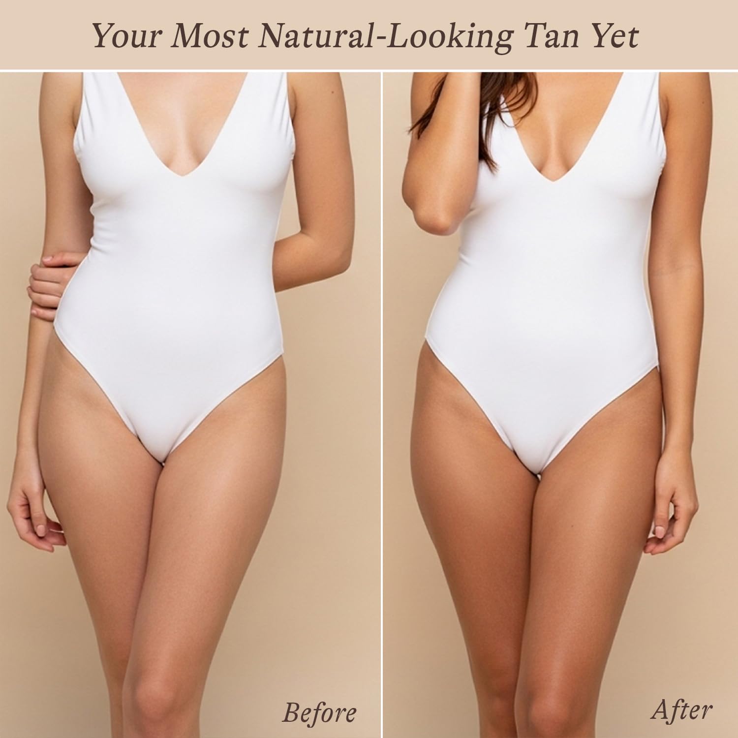 Beauty by Earth Self Tanner Mousse Kit - USA Made, Natural & Organic