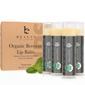 Beauty by Earth USDA Organic Peppermint Lip Balm | USA Made Lip Moisturizer