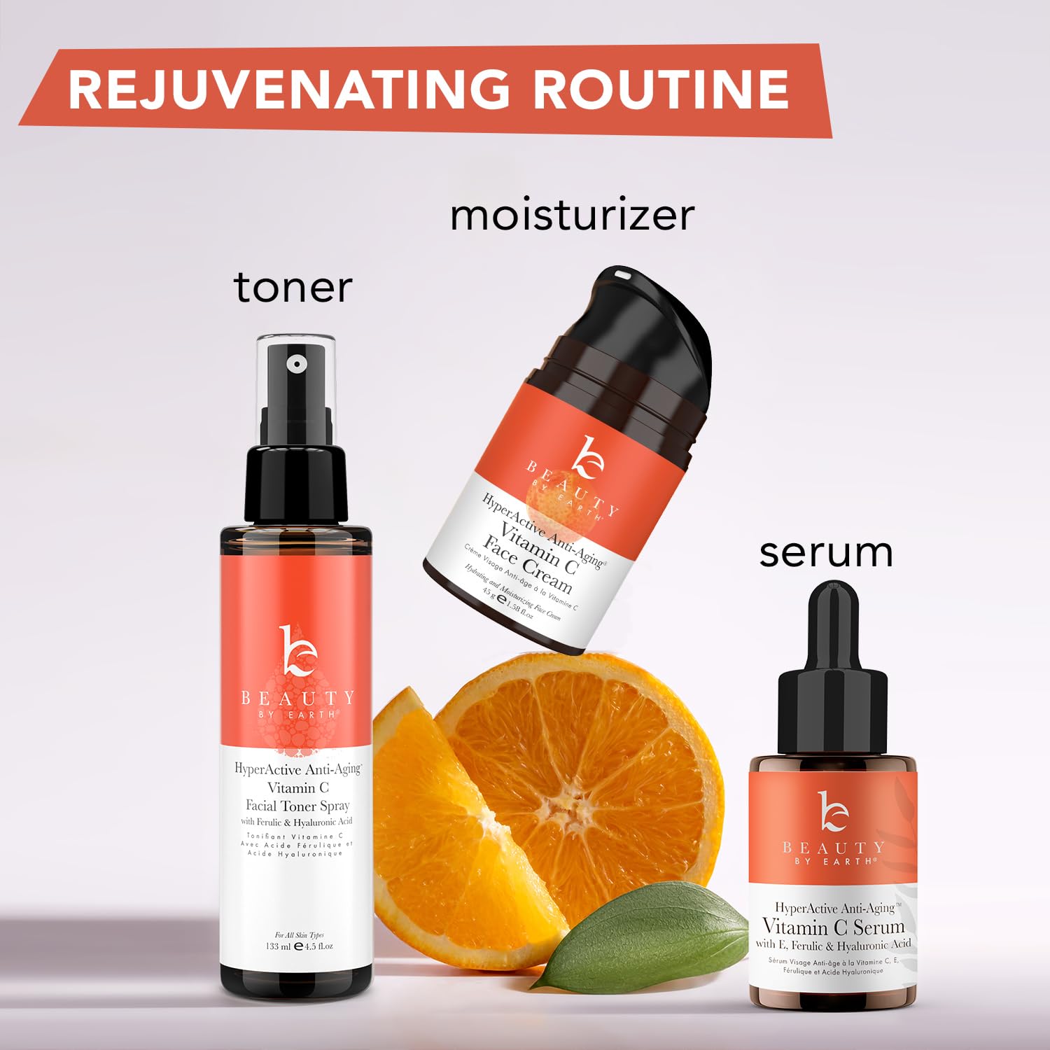 Beauty by Earth Vitamin C Face Cream – USA Made, Brightening & Hydrating