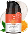Beauty by Earth Vitamin C Face Cream – USA Made, Brightening & Hydrating