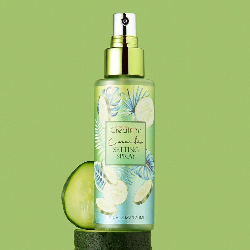 Beauty Creations Cucumber Setting Spray – Hydrating Makeup Setting Mist for All Skin Types