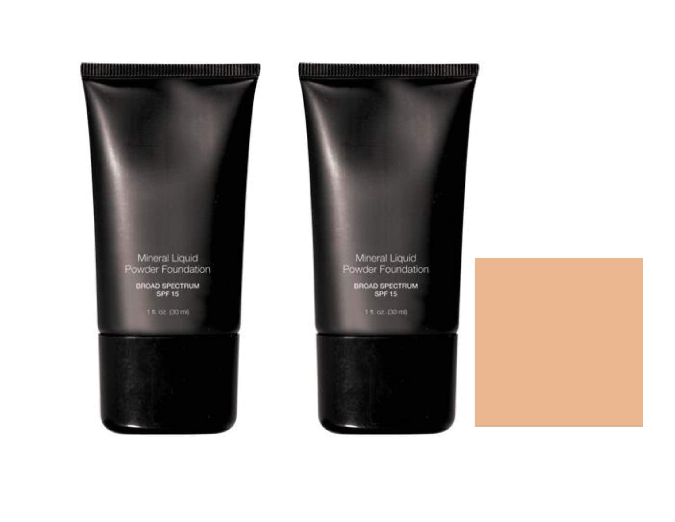 Beauty Deals Mineral Liquid Foundation SPF 15 Cameo Beige – Pack of 2