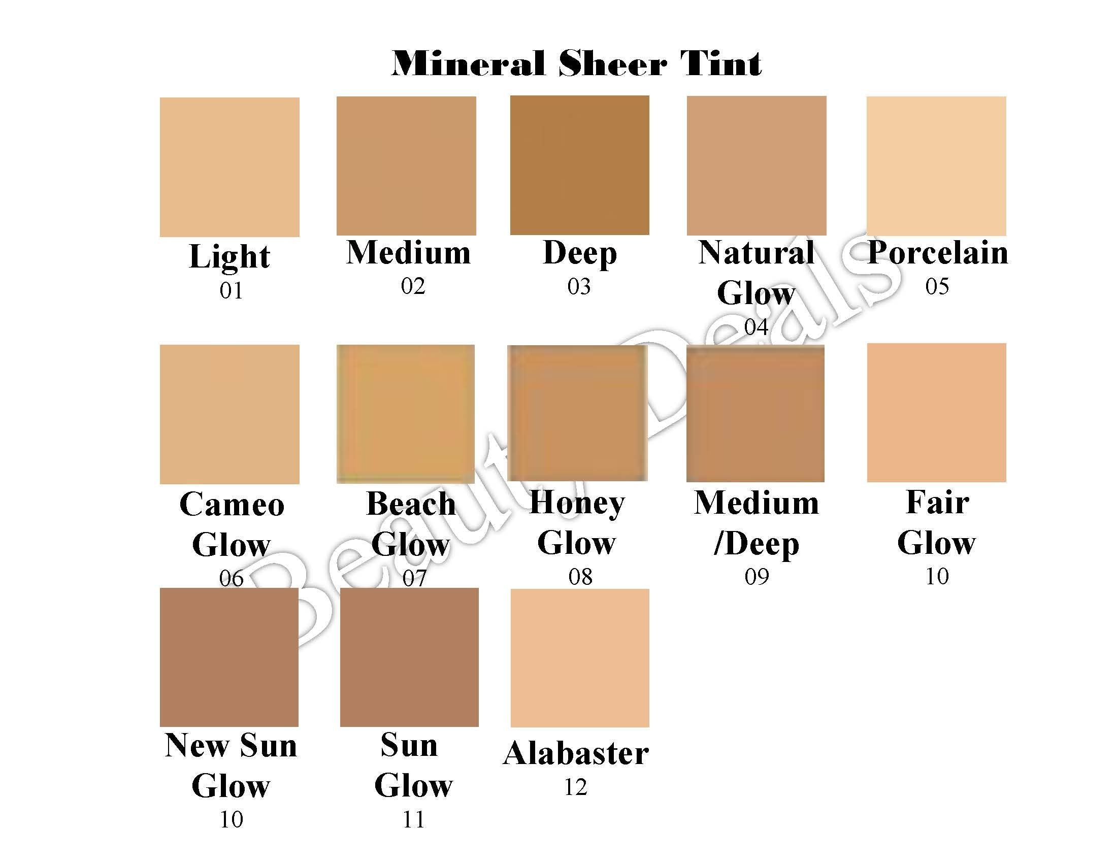 Beauty Deals Mineral Sheer Tint SPF 20 Tinted Moisturizer - Fair Glow