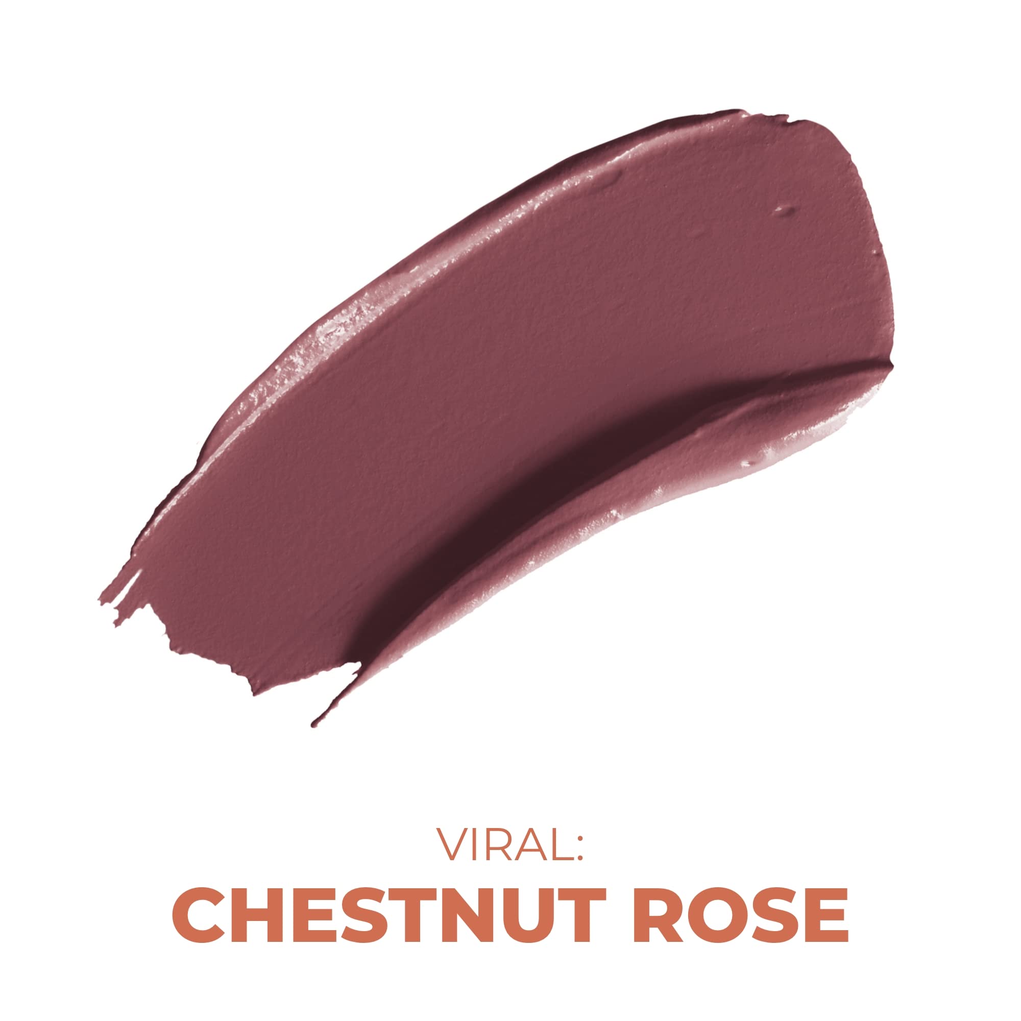Beauty For Real Be Seen Weightless Liquid Lipstick – Chestnut Rose | Matte, Longwear