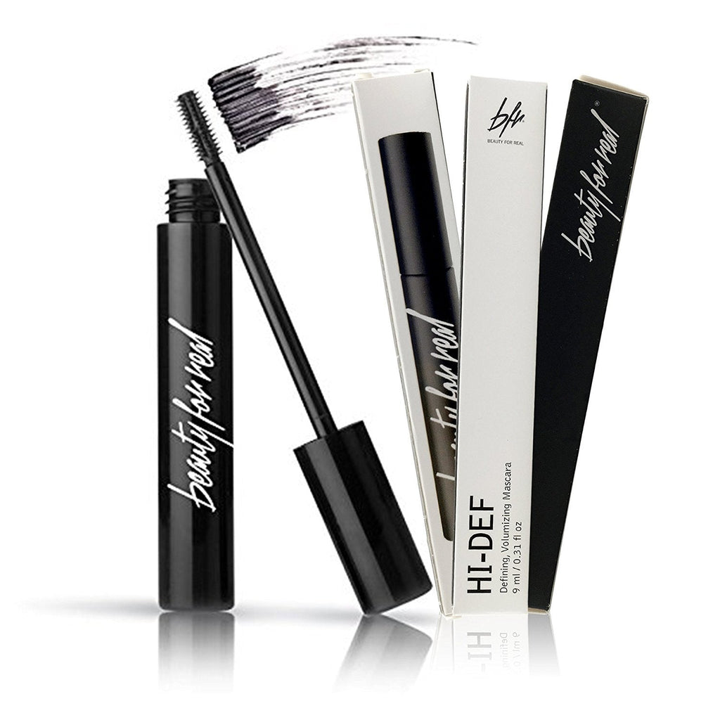 Beauty For Real Hi-Def Mascara Just Black – Defining, Volumizing & Humidity-Proof Lash Definer