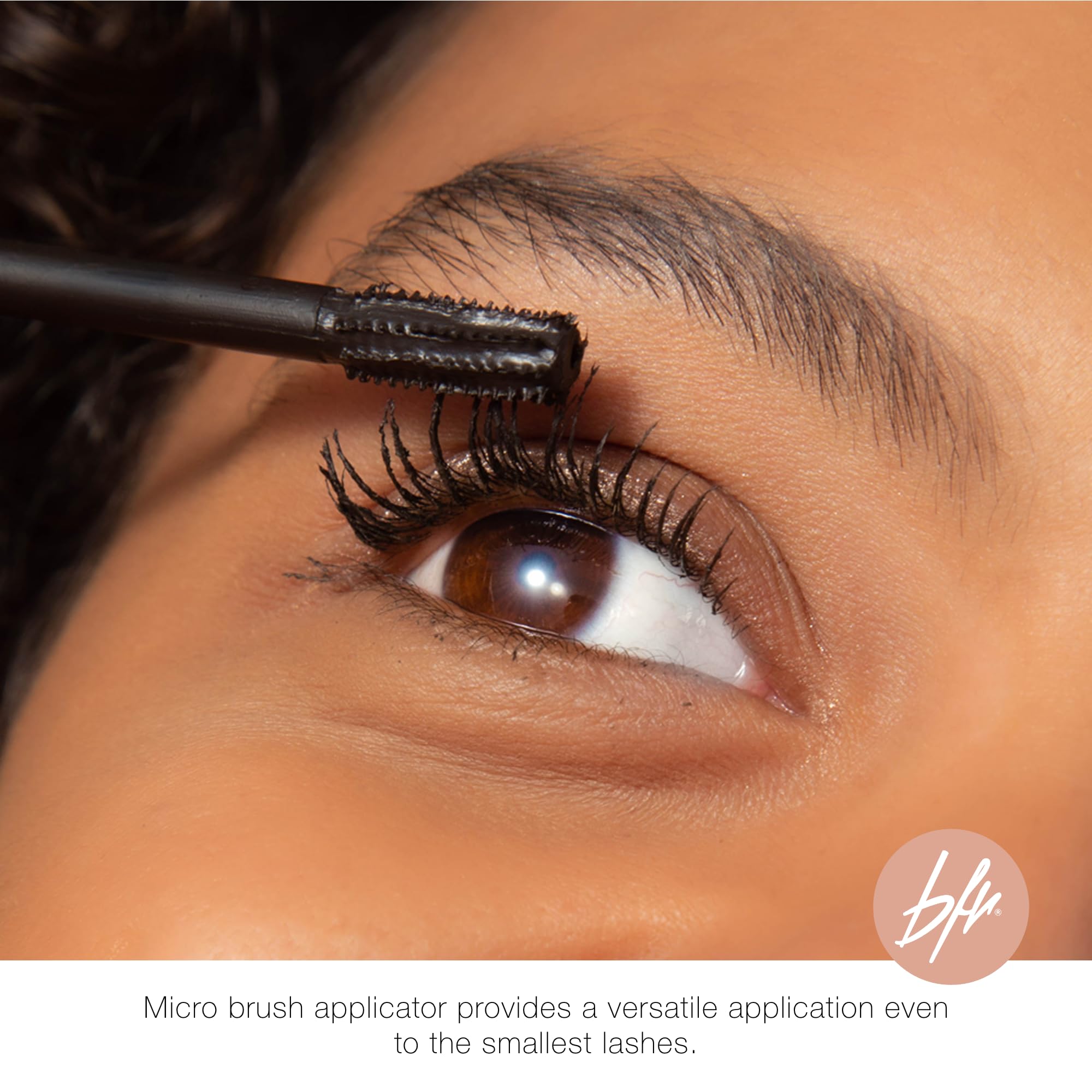 Beauty For Real Hi-Def Mascara Just Black – 2-Pack, Defining & Volumizing, Humidity & Smudge Proof